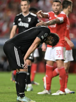 Highlights Benfica 4-3 Juventus: 'Lão bà' bị loại trong tủi hổ