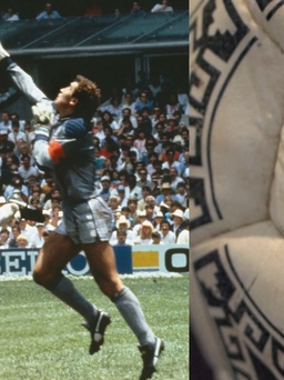 Maradona, ‘Bàn tay của Chúa’ và quả bóng World Cup được hét giá 85 tỉ đồng