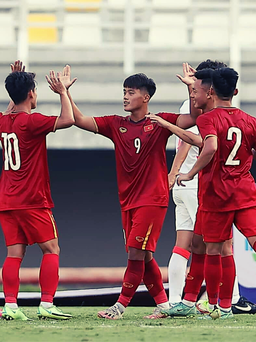 Highlights U.20 Việt Nam 5-1 U.20 Hồng Kông: Đoàn quân HLV Đinh Thế Nam thắng tưng bừng