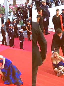 Người đẹp Hoa ngữ bị tố 'làm lố' trên thảm đỏ Cannes 2018