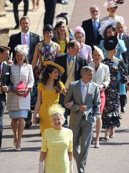 Vợ chồng David Beckham, George Clooney, Tom Hardy... đến mừng đám cưới Hoàng tử Harry