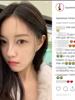 Hyomin (T-ara) bất ngờ có mặt tại Nha Trang