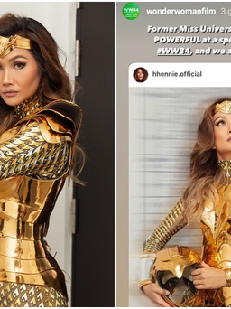 Cosplay thành Wonder Woman, H’Hen Niê được fan quốc tế khen nức nở