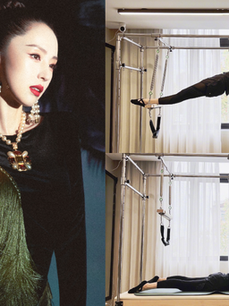 Vóc dáng quyến rũ của mỹ nhân cổ trang Đổng Tuyền ở tuổi 43