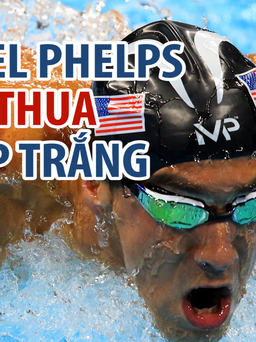 Michael Phelps bơi đua cùng cá mập: Ai thắng?