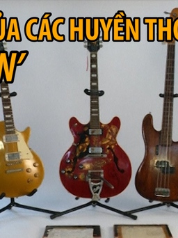 Bán đấu giá cây guitar của Paul Mc Cartney, bạn có đủ tiền mua?
