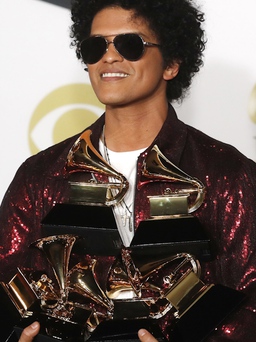 Grammy 2018: Bruno Mars 'càn quét' giải thưởng