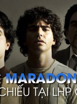 Vì chấn thương, Maradona vắng mặt tại buổi công phiếu phim về chính mình tại LHP Cannes