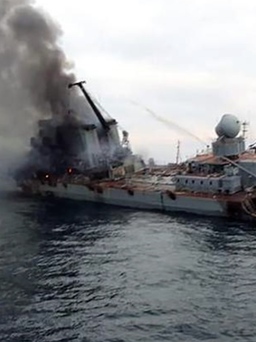 Lần đầu tiên Nga công khai số thương vong từ kỳ hạm Moskva bị chìm