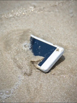 Làm gì khi rơi smartphone xuống biển?
