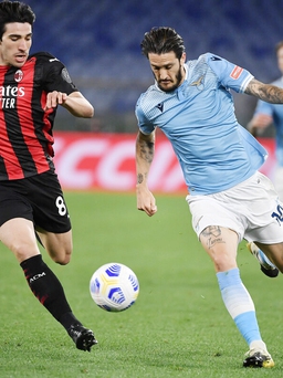 Lịch thi đấu, trực tiếp Serie A đêm nay 24.4: Hấp dẫn trận đấu Lazio - AC Milan