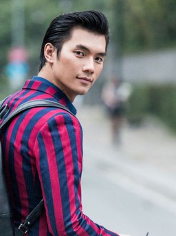 Nhan Phúc Vinh phá cách với vest sọc