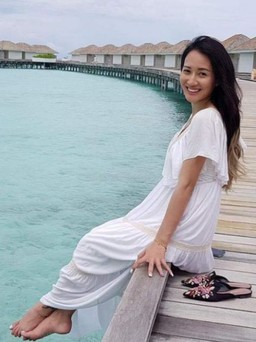 Valentines Vân Nguyễn khoe vẻ quyến rũ tại Maldives