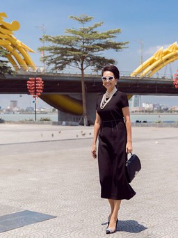 Diễm My khoe nhan sắc trẻ hơn tuổi tại Đà Nẵng