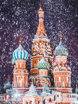 Moscow mùa đông đẹp như cổ tích