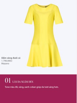 Phối đồ với các màu da