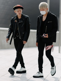 Mũ béret - Xu hướng thời trang nam tại Seoul Fashion Week