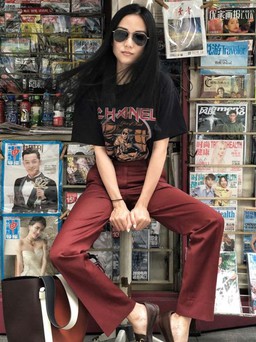 Phối đồ sành điệu cùng jeans màu