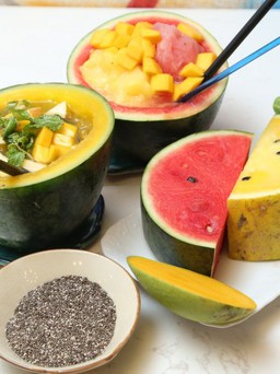 Mát lạnh với dưa hấu
