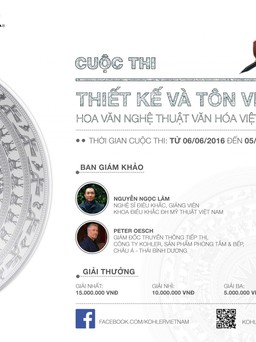 “Thiết kế và tôn vinh Hoa văn Nghệ thuật Văn hóa Việt Nam”