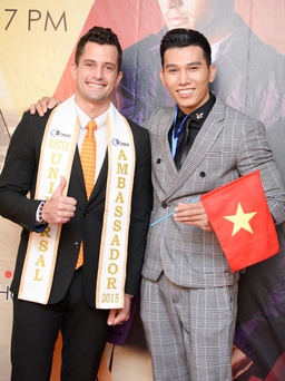Ngọc Tình trở thành á vương Mister Universal Ambassador 2016