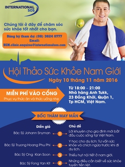 Hội thảo về sức khỏe nam giới