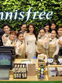 Cửa hàng đầu tiên của thương hiệu Innisfree tại Hồ Chí Minh