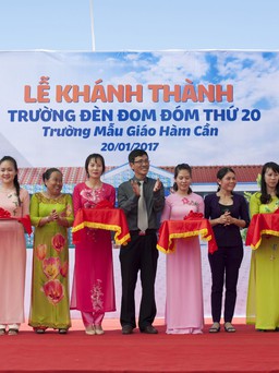 Khánh thành trường Đèn Đom Đóm thứ 20