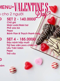 Ngày Valentine ấn tượng tại Phở Haru