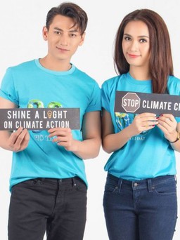 Ái Phương, Isaac làm đại sứ của Giờ trái đất 2017