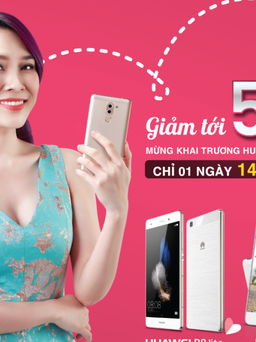 Huawei ưu đãi lớn nhân dịp khai trương gian hàng trên Lazada