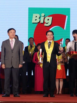 Big C nhận danh hiệu Doanh nghiệp Rồng Vàng 2016