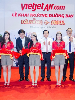 Khai trương đường bay Đà Nẵng - Seoul