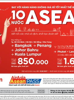 AirAsia chào mừng lễ hội vàng Đông Nam Á với loạt vé giá ưu đãi