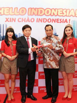 Vietjet công bố mở đường bay TP.HCM đi Jakarta