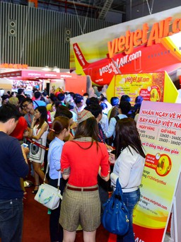Vietjet rộn ràng tại Hội chợ du lịch quốc tế TP.HCM 2017