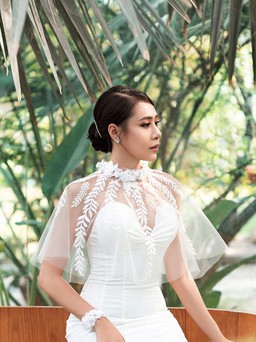 Hồ Bích Trâm lần đầu làm cô dâu trong... BST ảnh cưới