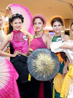 Màn thi tài năng của thí sinh Hoa hậu Hoàn vũ Việt Nam 2017