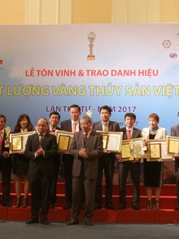 Danh hiệu “Chất lượng vàng Thủy sản Việt Nam 2017”