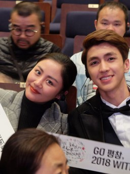 Bình An đi Hàn dự fan meeting của Lee Dong Wook