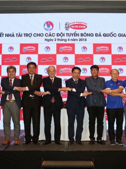 Acecook VN đồng hành cùng các ĐT bóng đá Quốc gia 2018