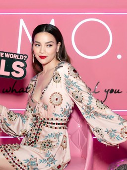 Dàn sao Việt xúng xính váy áo đến party "hồng" của Hồ Ngọc Hà