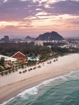 Thiên đường nghỉ dưỡng bên bờ biển vàng