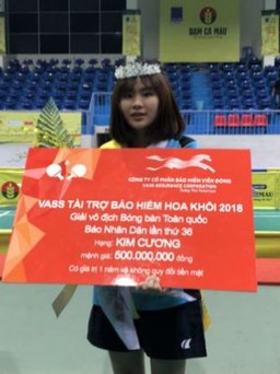 Hoa khôi bóng bàn toàn quốc 2018