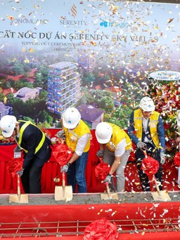 Cất nóc dự án biệt thự trên không Serenity Sky Villas