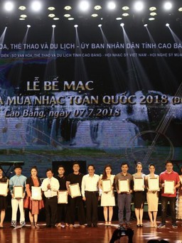 Bế mạc Liên hoan Ca múa nhạc toàn quốc 2018