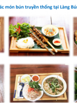 Bún tiến vua hơn 2.000 năm bước vào công nghệ bún sạch