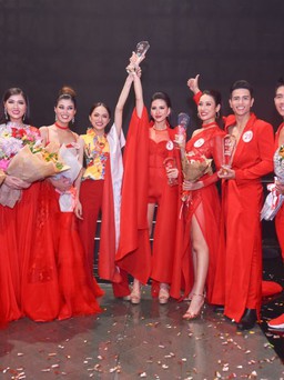 Quỳnh Hoa đăng quang ngôi vị Giải Vàng Siêu mẫu 2018