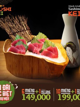 Sự kiện “Sashimi Kei – Cá tươi lan tỏa nụ cười”