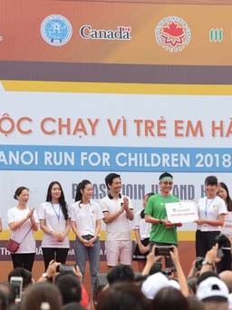 “Cuộc chạy vì trẻ em Hà Nội 2018”
